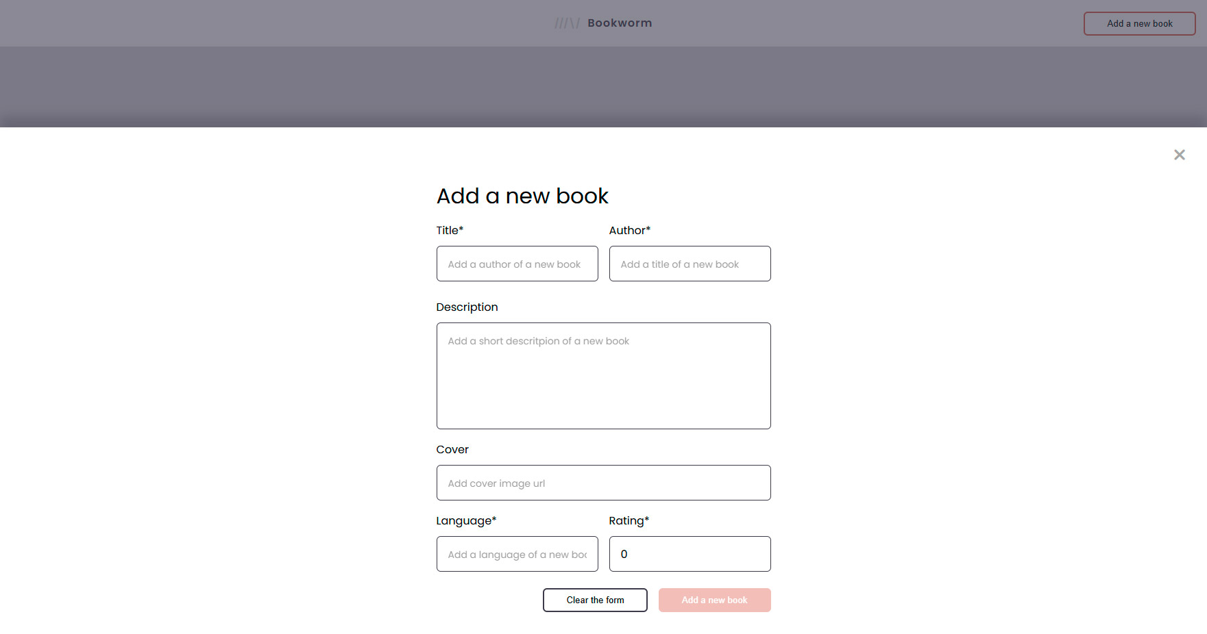 Bookworm app mockup 3